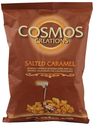 Cosmos Creations Gluten Free Premium Puffed Corn Salted Caramel -- 6.5 oz
