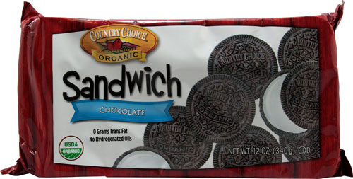 Country Choice Organic Sandwich Cremes Chocolate -- 12 oz