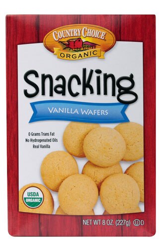 Country Choice Organic Snacking Wafers Vanilla -- 8 oz