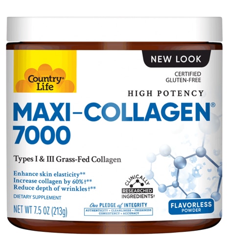 Country Life Maxi-Collagen® 7000 Flavorless -- 7.5 oz