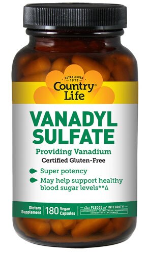 Country Life Vanadyl Sulfate