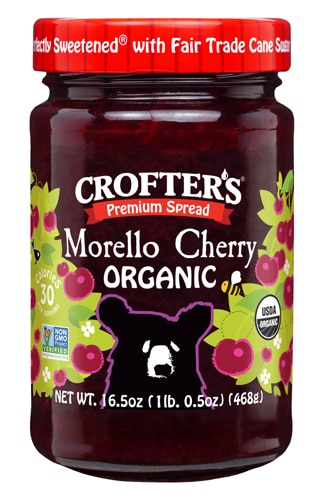Crofters Organic Fruit Spread Morello Cherry