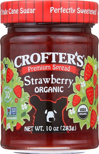 Crofters Organic Fruit Spread Strawberry -- 10 oz