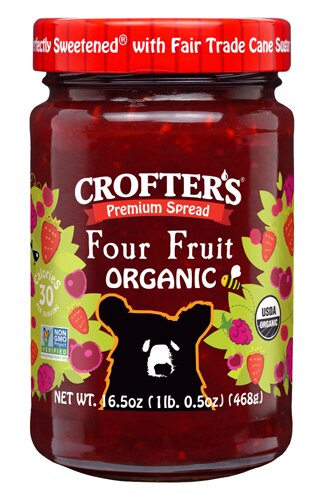 Crofters Organic Premium Spread Four Fruit