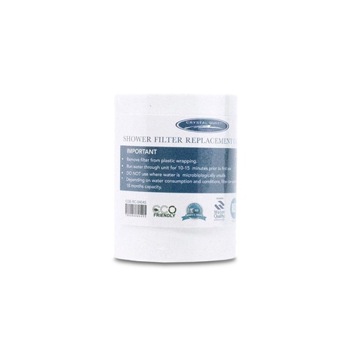 Crystal Quest Shower Filter Replacements -- 1 Filter