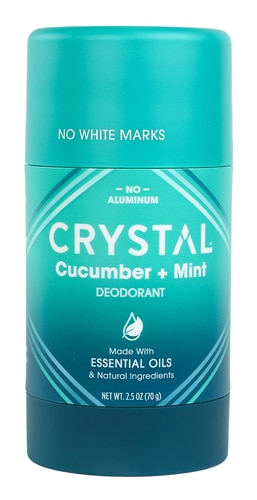 Crystal Magnesium Enriched Deodorant Stick Cucumber & Mint