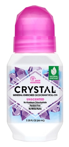 Crystal Mineral Deodorant Roll-On Unscented
