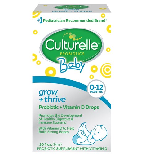 Culturelle Probiotics Baby Grow + Thrive Drops