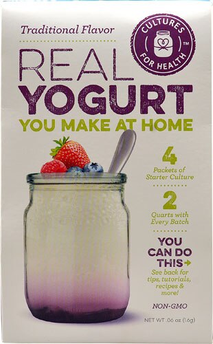 Cultures For Health Real Yogurt Starter Culture Traditional Flavor
