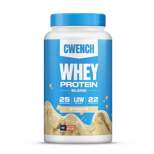 Cwench Hydration Whey Protein Blend - NSF Certified for Sport Vanilla
