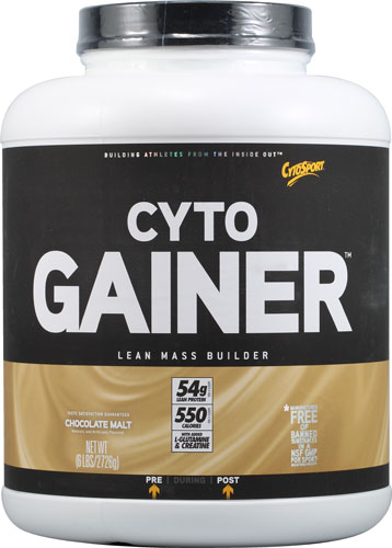 CytoSport Cyto Gainer Chocolate Malt -- 6 lbs