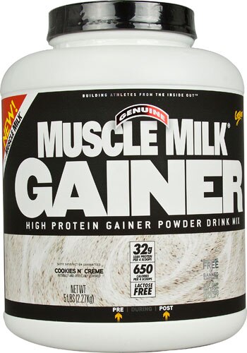 CytoSport Muscle Milk Gainer Cookies &amp; Cream -- 5 lbs