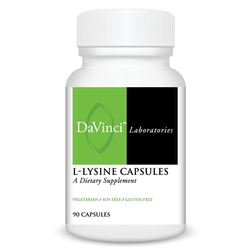 DaVinci Laboratories L-Lysine Capsules -- 90 Capsules