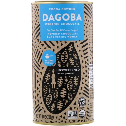 Dagoba Organics Cacao Powder -- 8 oz