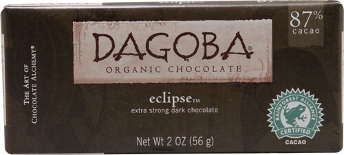 Dagoba Organics Dark Chocolate Eclipse™ -- 2 oz