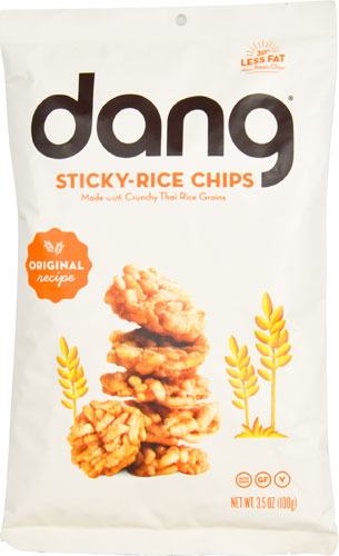 Dang Sticky-Rice Chips Gluten Free Original Recipe -- 3.5 oz