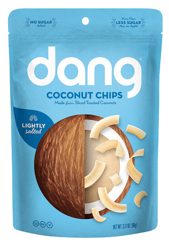 Dang Toasted Coconut Chips Lightly Salted -- 3.17 oz