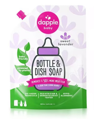 Dapple Baby Bottle & Dish Soap Refill Sweet Lavender