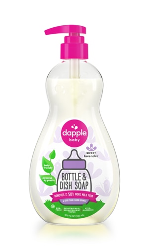 Dapple Pure 'N' Clean Bottles &amp; Dishes Dish Liquid Lavender -- 16.9 fl oz