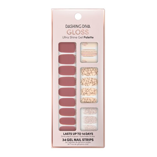 Dashing Diva GS66 Gloss Ultra Shine Gel Palette Nail Strip - Inside Edition