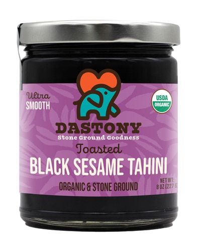 Dastony Organic Black Sesame Tahini -- 8 oz