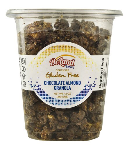 DeLand Bakery Gluten Free Granola Chocolate Almond -- 12 oz
