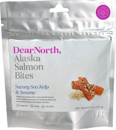 Dear North Alaska Salmon Bites™ Savory Sea Kelp &amp; Sesame -- 2 oz