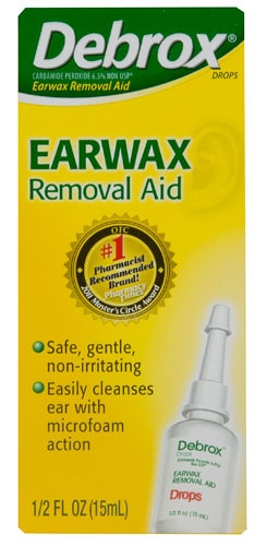 Debrox Earwax Removal Aid Drops -- 0.5 fl oz