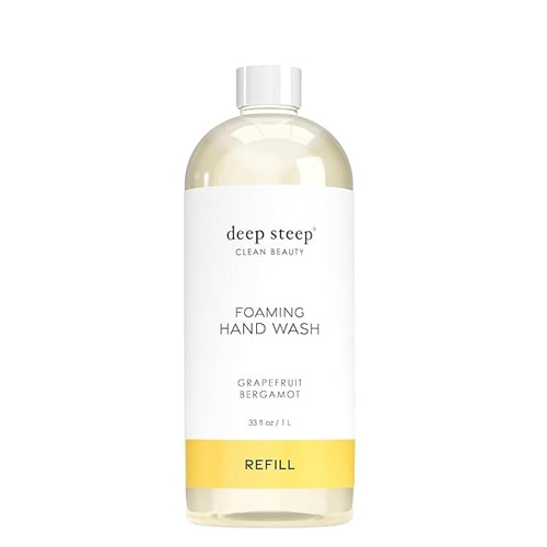 Deep Steep Foaming Hand Wash Clean Beauty Refill Grapefruit Bergamot