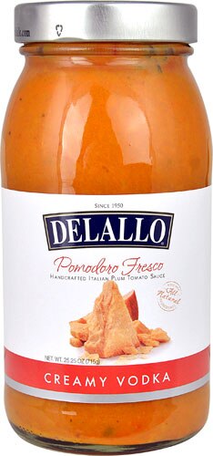 Delallo Pomodoro Fresco Tomato Sauce Creamy Vodka -- 25.25 oz