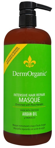 DermOrganic Intensive Hair Repair Masque -- 33.8 fl oz