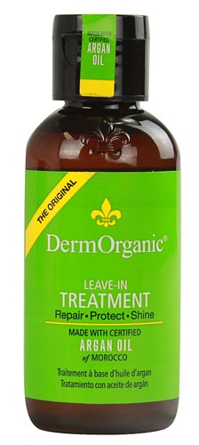 DermOrganic Leave-In Treatment with Argan Oil -- 4 fl oz