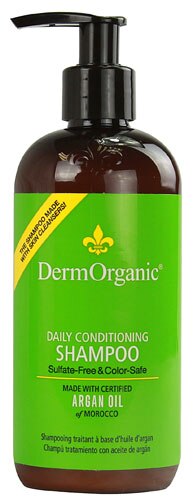 DermOrganic Shampoo with Argan Oil -- 12 fl oz