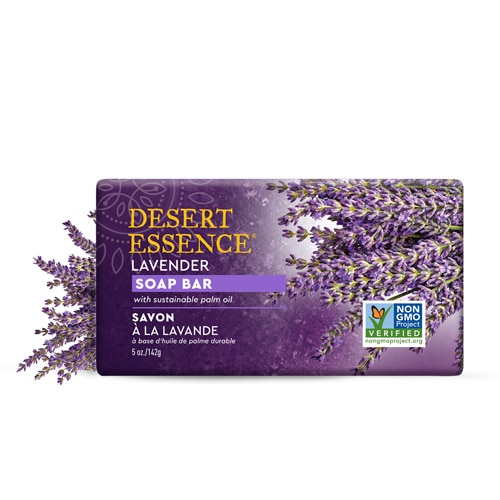 Desert Essence Soap Bar Lavender -- 5 oz