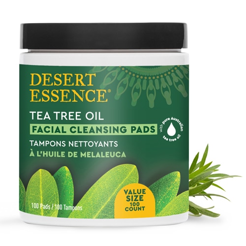 Desert Essence Tea Tree Oil Facial Cleansing Pads