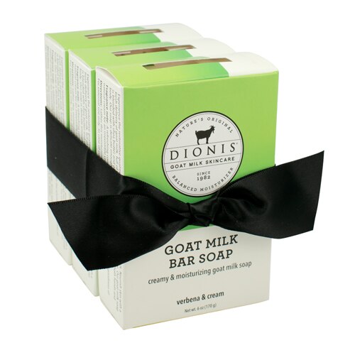 Dionis Goat Milk Bar Soap Bundle Verbena & Cream
