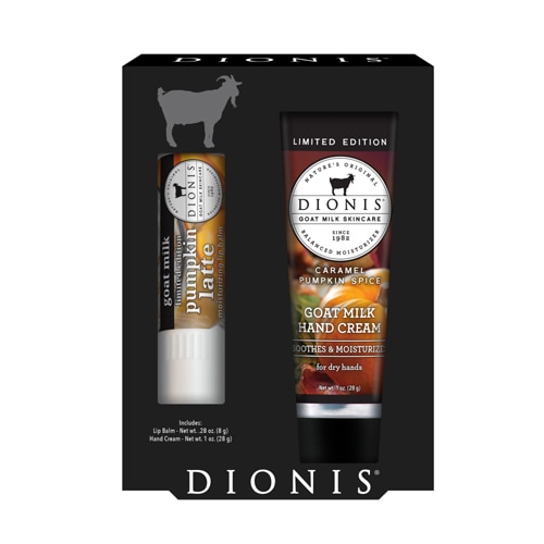 Dionis Lip Balm & Hand Cream Holiday Gift Set Pumpkin -- 1 Set