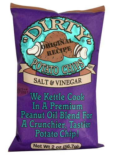 Dirty Potato Chips Original Recipe Potato Chips Salt &amp; Vinegar -- 2 oz