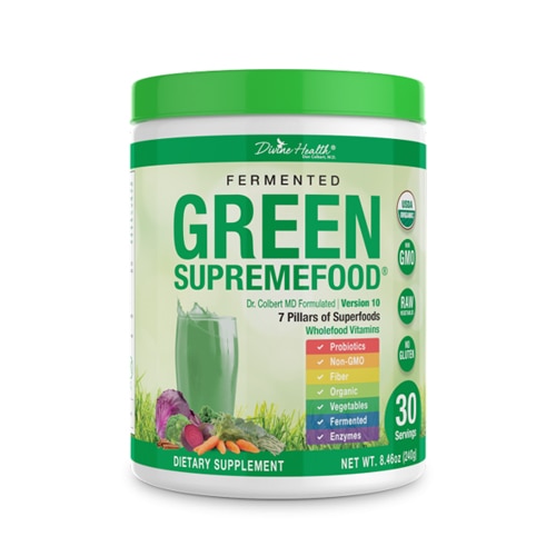 Divine Health Fermented Green Supremefood -- 30 Servings