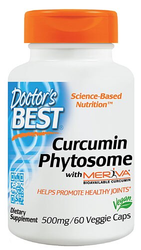 Doctor's Best Curcumin Phytosome featuring Meriva® -- 500 mg - 60 Veggie Caps