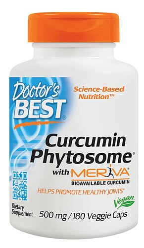 Doctor's Best Curcumin Phytosome® with Meriva® -- 500 mg - 180 Veggie Caps