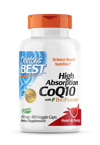 Doctor's Best High Absorption CoQ10 with BioPerine