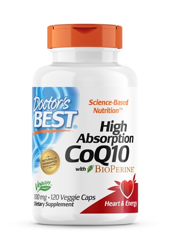 Doctor's Best High Absorption CoQ10 with Bioperine®