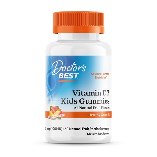 Doctor's Best Kids Vitamin D3 Tropical Tango