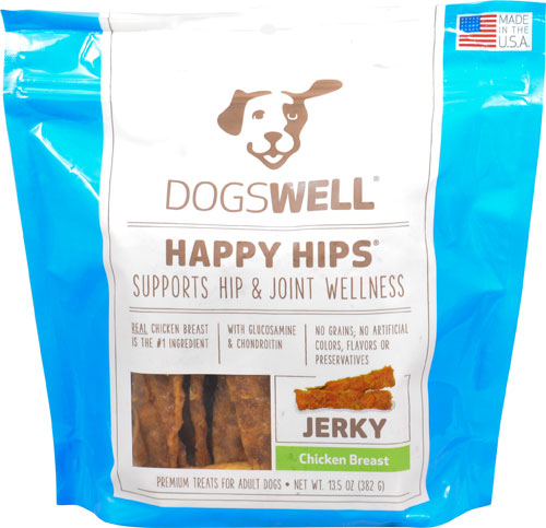 Dogswell Happy Hips Jerky for Dogs Chicken Breast -- 13.5 oz