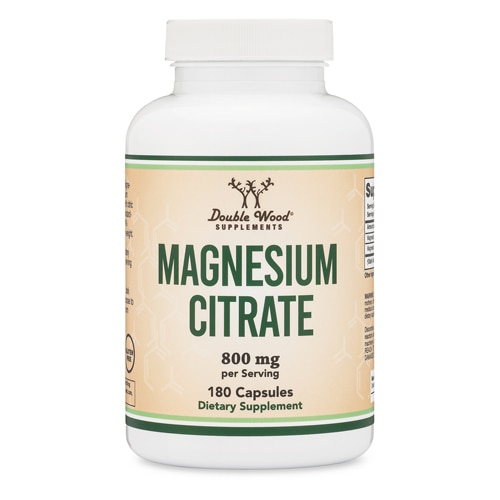 Double Wood Supplements Magnesium Citrate