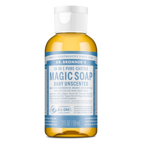 Dr. Bronner's 18-IN-1 Pure-Castile Magic Soap Baby Unscented