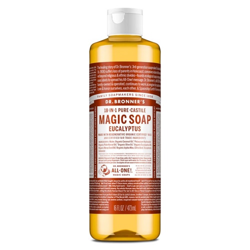 Dr. Bronner's 18-IN-1 Pure-Castile Magic Soap Eucalyptus