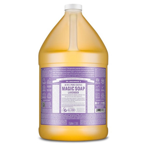 Dr. Bronner's 18-IN-1 Pure-Castile Magic Soap Lavender