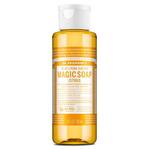 Dr. Bronner's 18-In-1 Pure-Castile Magic Soap Citrus